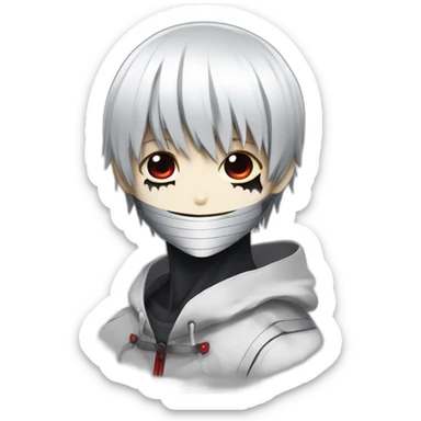 Tokyo ghoul kaneki ken sticker