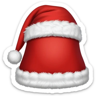 santa hat only no face no head sticker
