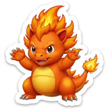 Magmar sticker