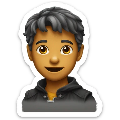 enfant diablotin sticker