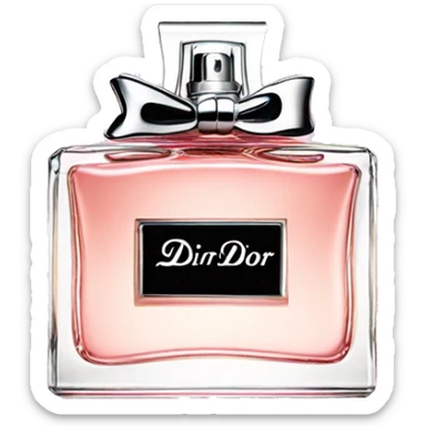 Miss Dior perfume sticker
