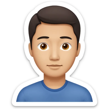 착한 동양인 30대 남편 sticker