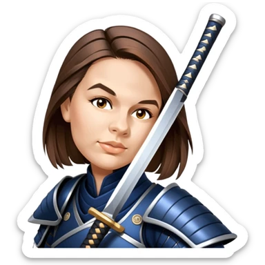 Warrior Samurai sticker