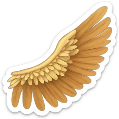 Wing right sticker