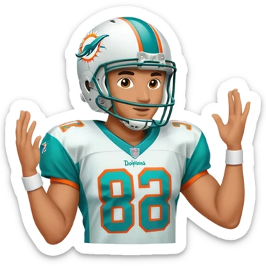 Miami dolphins sticker