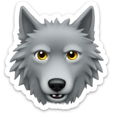 direwolf game of thrones sigil sticker