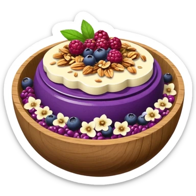 Açai Bowl sticker