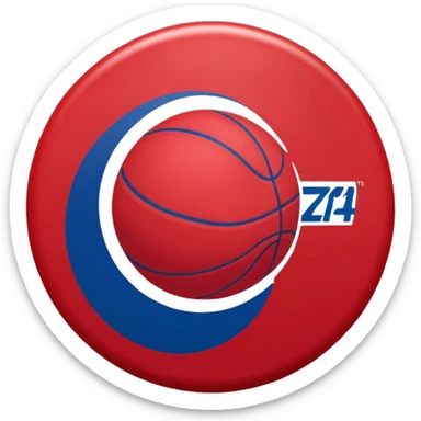 nba (#00A3E0) and red (#F9423A) sticker