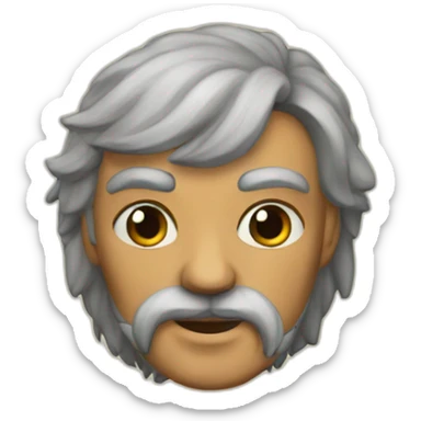 Tekel nain a poil dur sticker