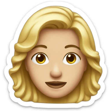 white grammy emoji sticker