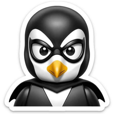 Penguin spiderman Lego  sticker