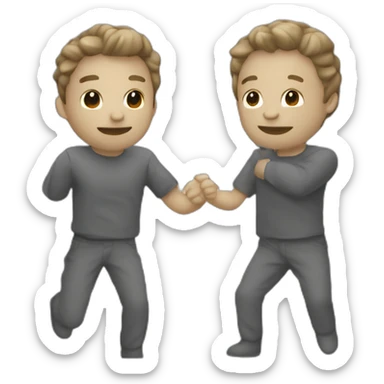 Bajo un manto gris entono la camcion q alegra tu corazon sticker