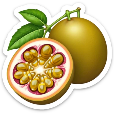 passion fruit sticker