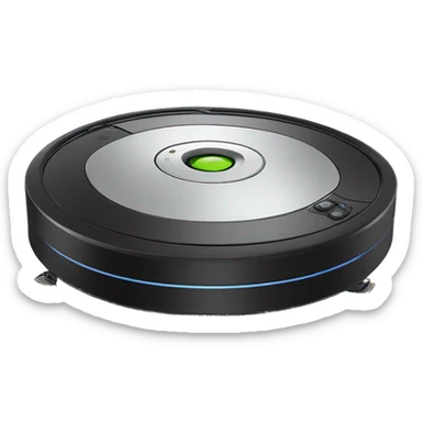roomba black sticker
