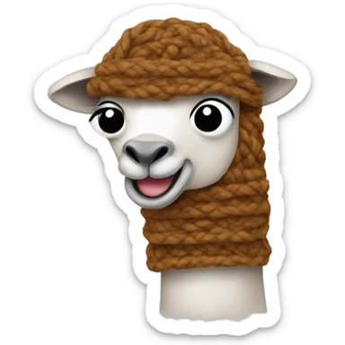 lama yarn sticker