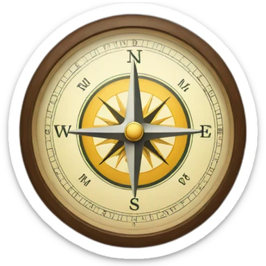 compass sticker