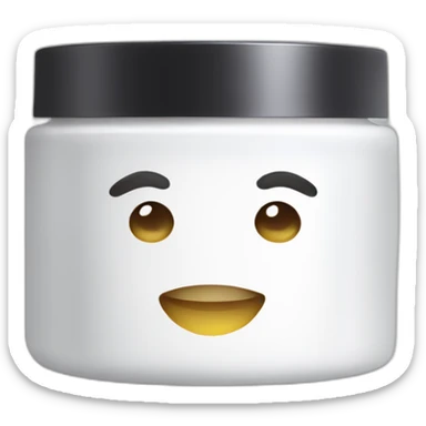 moisturizing cream sticker