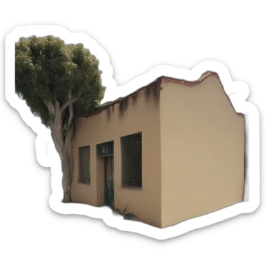 Skid row, Los Angeles sticker