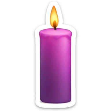 Candle sticker