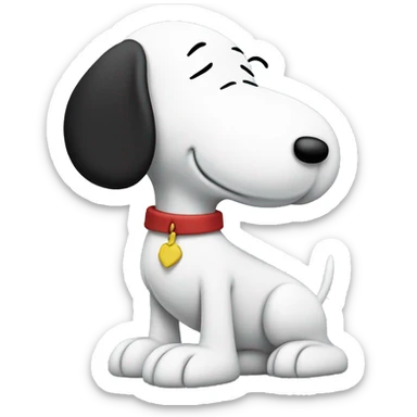 snoopy woodstock sticker