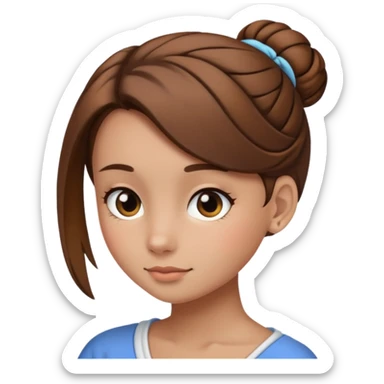 make the above bun abit side off  sticker