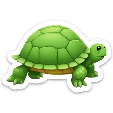 tortuga enfadada sticker