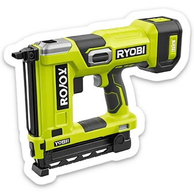 RYOBI 18V ONE+ AirStrike 18-Gauge Cordless Brad Nailer   sticker
