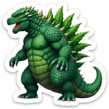 Godzilla earth sticker