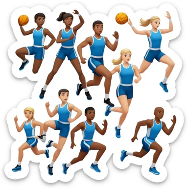 Number 7 Printed Athletes sticker