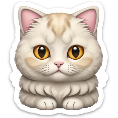 Scottish fold sticker
