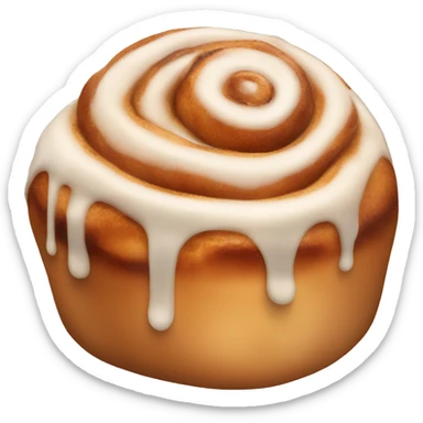 cinnamon bun cinnabon sticker