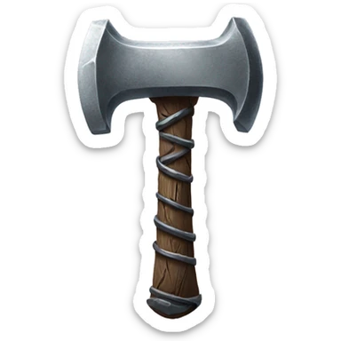 thors hammer sticker