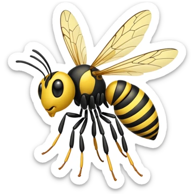 Wasp sticker
