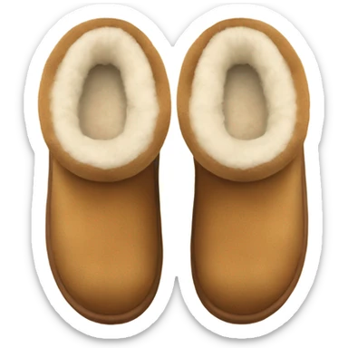 UGG slippers  sticker