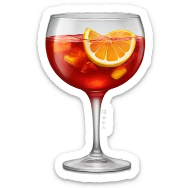 campari drink sticker