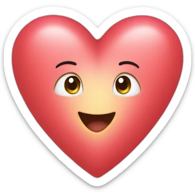 I love you within a heart sticker