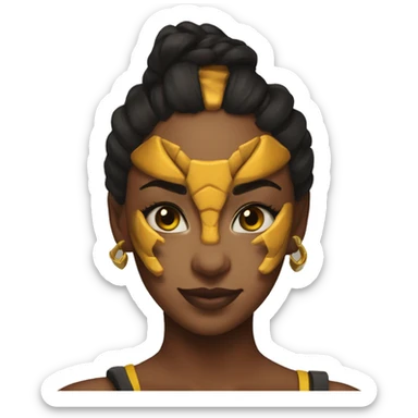 scorpion Girl Vibes sticker