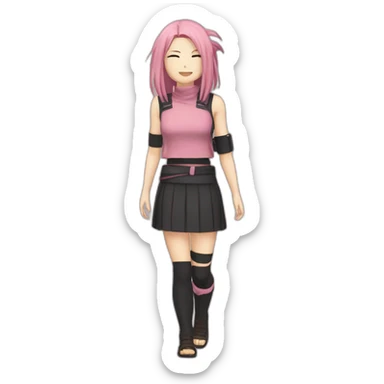 Sakura haruno full body sticker
