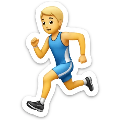 footrace sticker