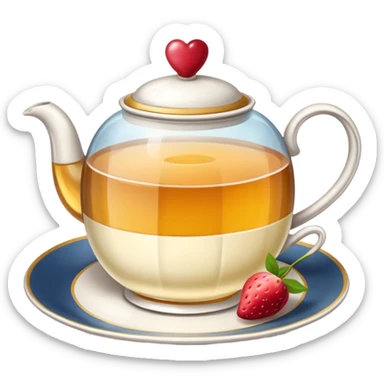 english afternoon tea sticker