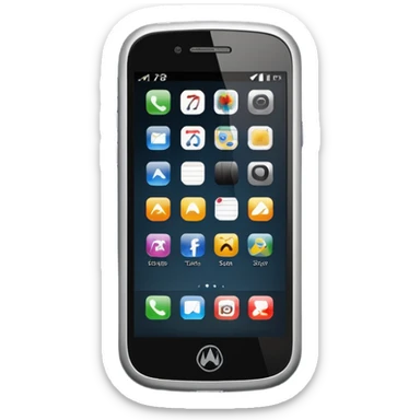 o celular do Motorola sticker