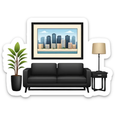 rent appartment sticker