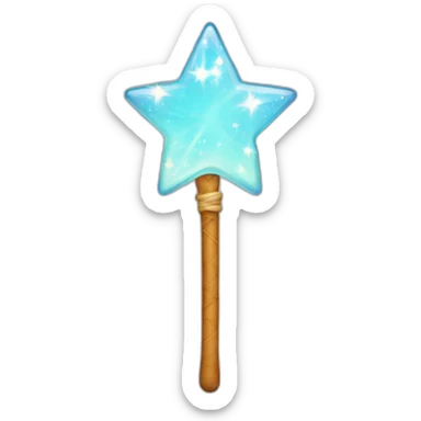 magic wand sticker