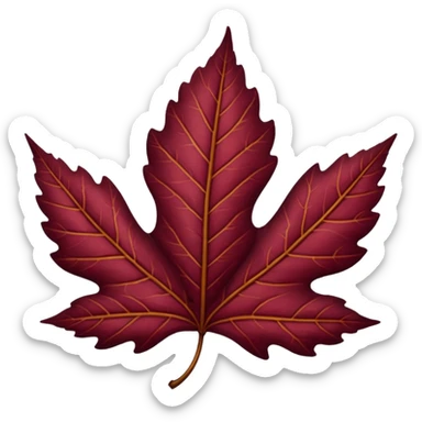 Aspa de borgoña sticker