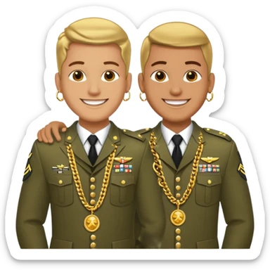 army bros rich sticker