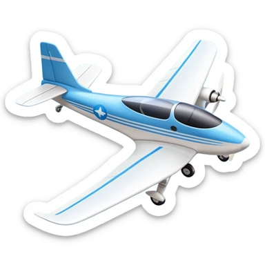 An icon featuring a remote-controlled model airplane soaring through the sky, with a detailed transmitter in the foreground. The sky is clear with motion lines showing flight. Transparent background emphasizes the precision, creativity, and joy of aeromodelling as a sport. sticker