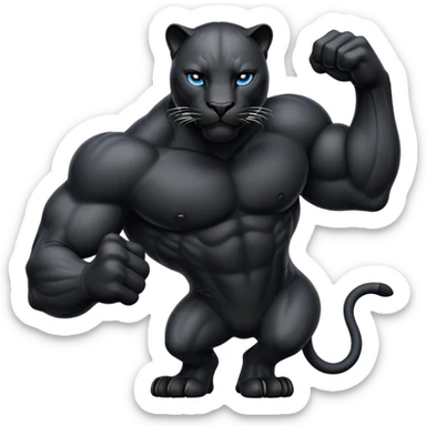 Panther sticker