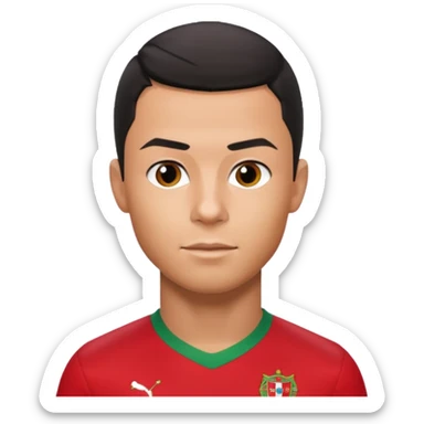 cristiano ronaldo portugal sticker
