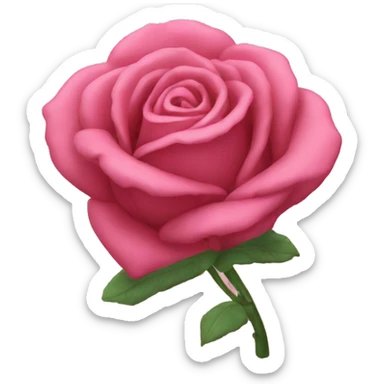 Noeud rose sticker
