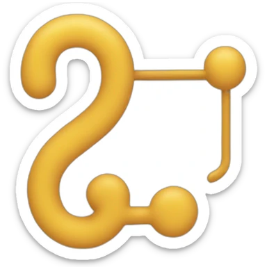 ➕ with hooks rotating on end sticker